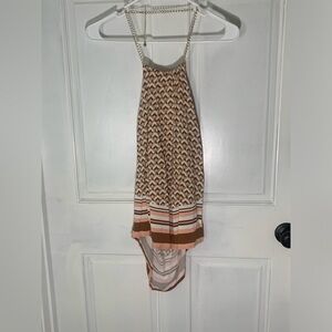 Gold Chain Halter Top M